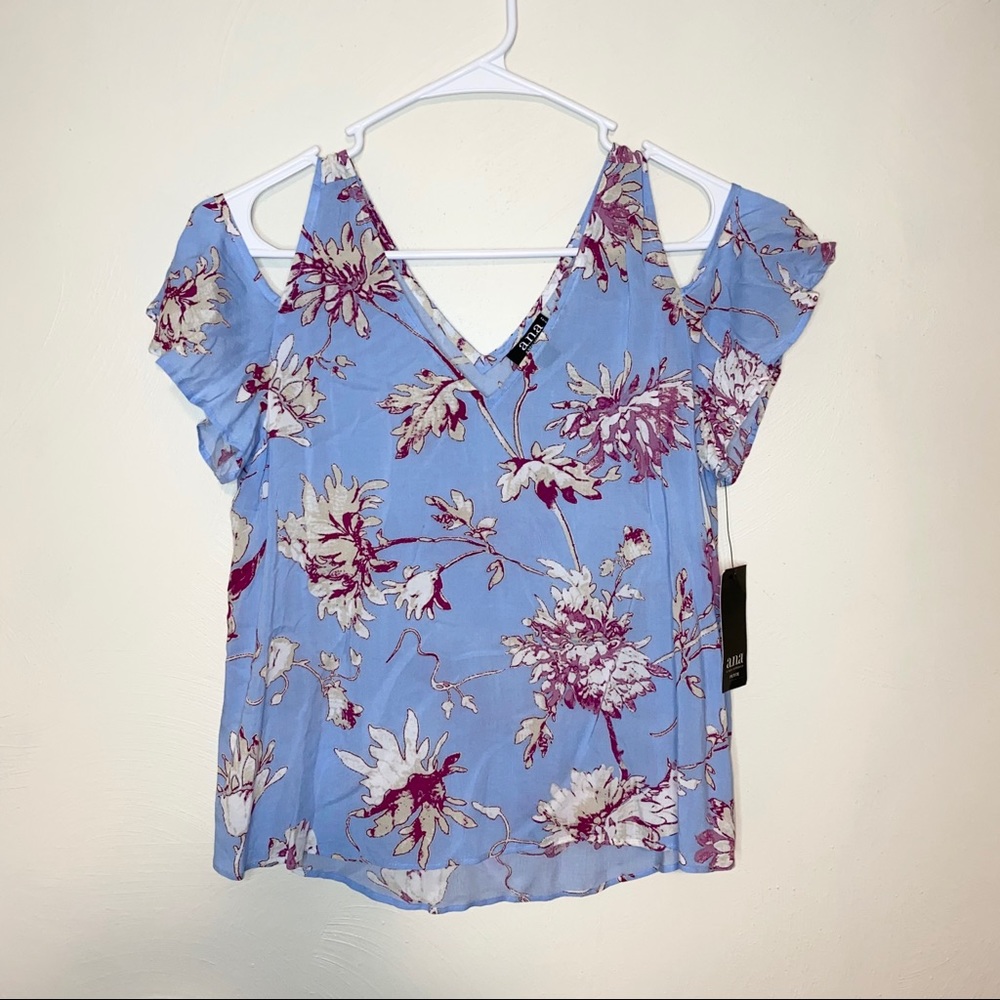 A.N.A. Cold Shoulder Top
